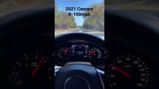 2021 Camaro SS 10speed 0-100mph