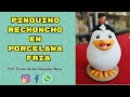 PINGUINO DE MADAGASCAR EN PORCELANA FRIA