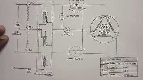 Exp 6_Separation of No load losses of Three Phase Squirrel Cage Induction Motor