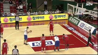 20150905 아시아프로농구챔피언십 모비스 PBA 4쿼터 1
