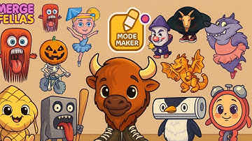 Merge Fellas Italian Baby Brainrot 3 MakerMode Gameplay mode ICON |NEW MODE Reaching Max Level 