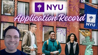 NYU Breaks Application Record