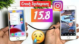 Fix iOS 15.8 Instagram Crash Problem | iOS 15.8 iPhone 6s | Instagram/Camera Crash Problem iOS 15.8 screenshot 5