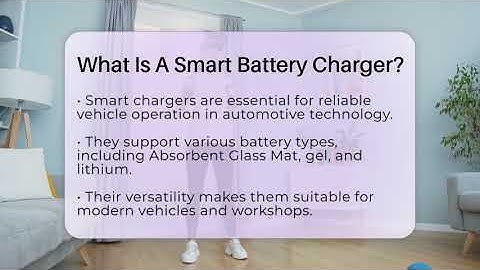 What Is A Smart Battery Charger? - Talking Tech Trends