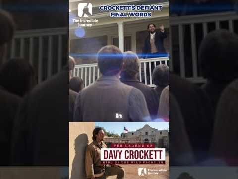 From Congress to the Alamo: The untold final journey of Davy Crockett.