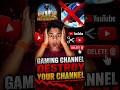 Why  Destroy your gaming 🤯 channel 😱