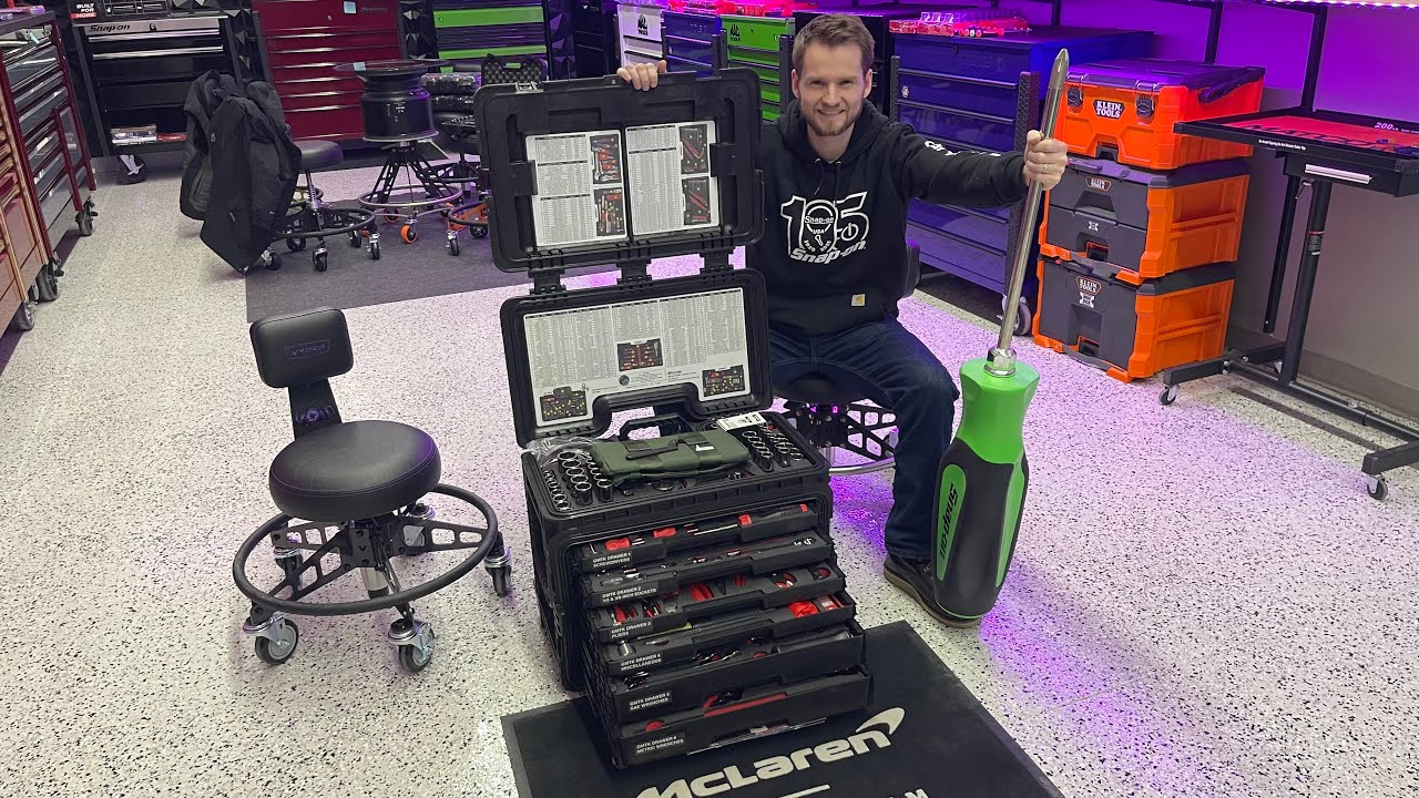 Обзор полного набора инструментов Snap-on GMTK-Series 2