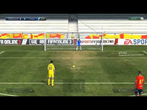 Mẹo FIFA Online 3: Đá penalty với máy