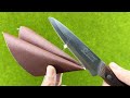 Razor sharp sharpen a knife in 3 minutes with this method