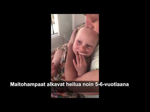 Video: Maitohammas Poistetaan Lapselta