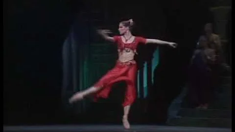 Darcey Bussell. Temple Destruction Scene, La Bayad...