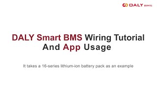 Monitor & Control Your Battery Pack: DALY Smart BMS App Tutorial screenshot 3