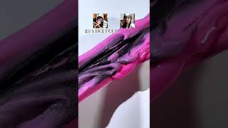 黑色方块混泥!? 你们喜欢吗?#手工diy #玩泥讲故事 #起泡胶 #玩泥素材 #粘土混泥