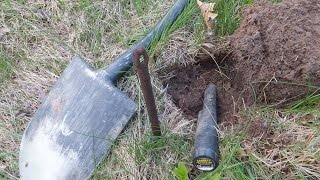 Раскопки немецких позиций - блиндажный городок. Часть 2 Раскопки немецких позиций - блиндажный городок. Часть 2