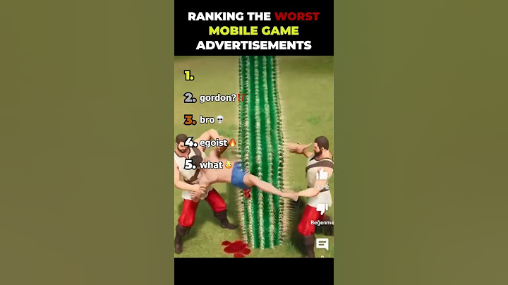 The WORST Mobile Game Advertisements EVER