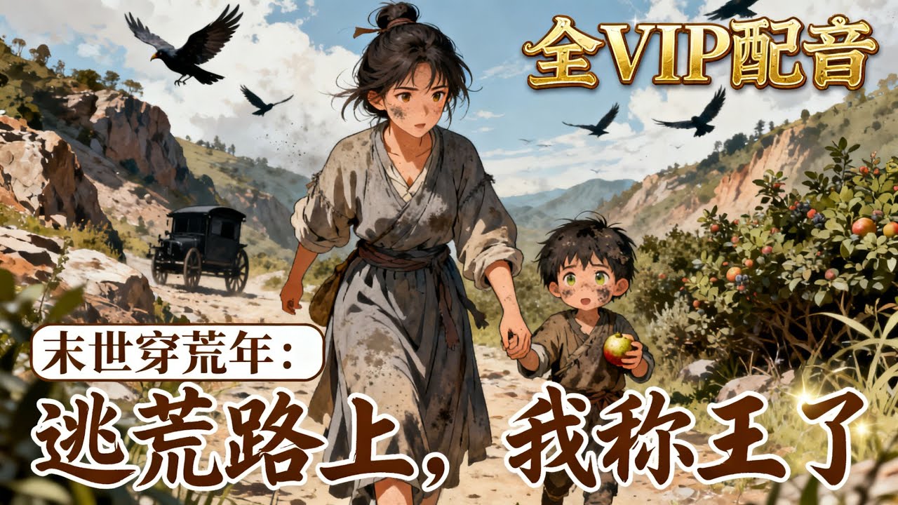 【完结1/2】《末世穿荒年：逃荒路上，我稱王了》末世女戰神穿成被賣農婦，帶着萌娃在逃荒路上反殺惡徒，卻捲入神祕傅家的陰婚懸賞，看她如何用空間異能攪動亂世風雲。#古言小說#种田文#完結文