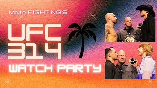 UFC 314: Volkanovski vs. Lopes Watch Party Replay & Results | Chandler vs. Pimblett Reaction