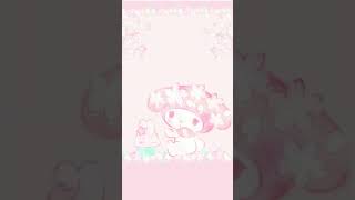 my melody wallpaper idea #cute #sanrio