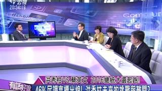 20150615 有話好說：洪秀柱VS.蔡英文 2016總統大選起跑！