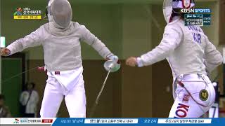 2017 제 98회 전국체육대회 - 막상막하의 실력, 양예솔의 포효!. 20171020