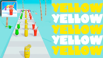 Juice Run Game || 🥤 || Hyper Casual Games || Levels 1-3