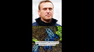 Russia accused of killing Putin opponent with rare frog poison