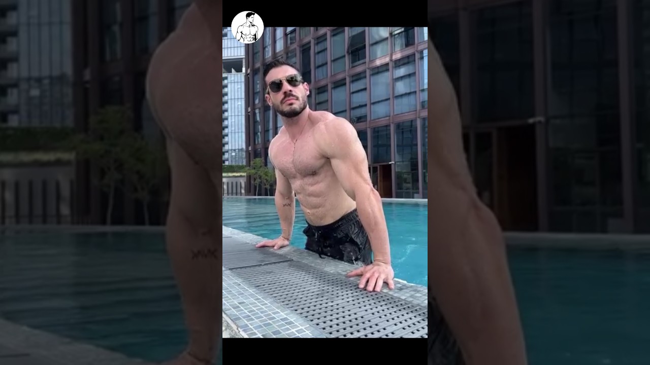 The Poolside Predator — David Sanz Defines Alpha Energy 💪⚡