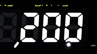 Countdown from 1 to 900 units (not made for kids)