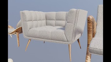 modeling ikea furniture in blender 2.8 chair 2 tutorial with chill music