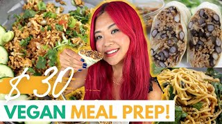 Budget Friendly Vegan Meal Prep Cause F This Economy Vegan Meal Prep For 30