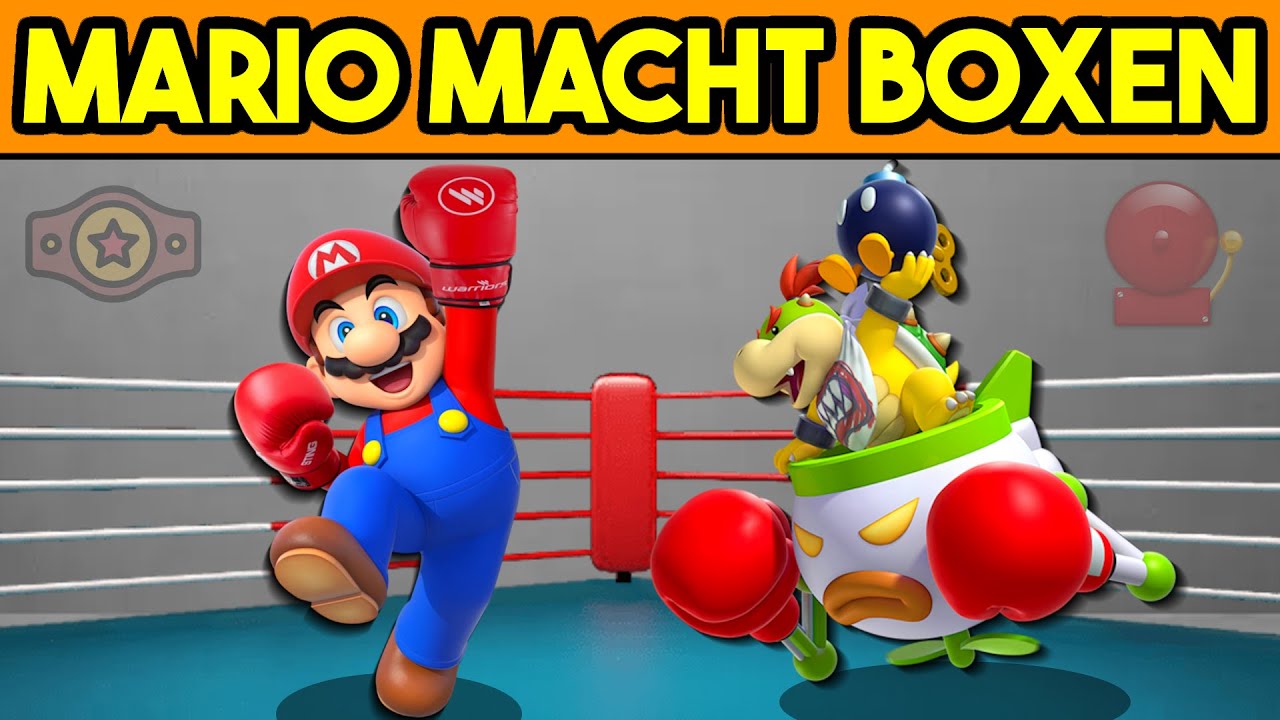 Mario Macht Boxen - Wird er zum Champion? - Super Mario Story - YouTube