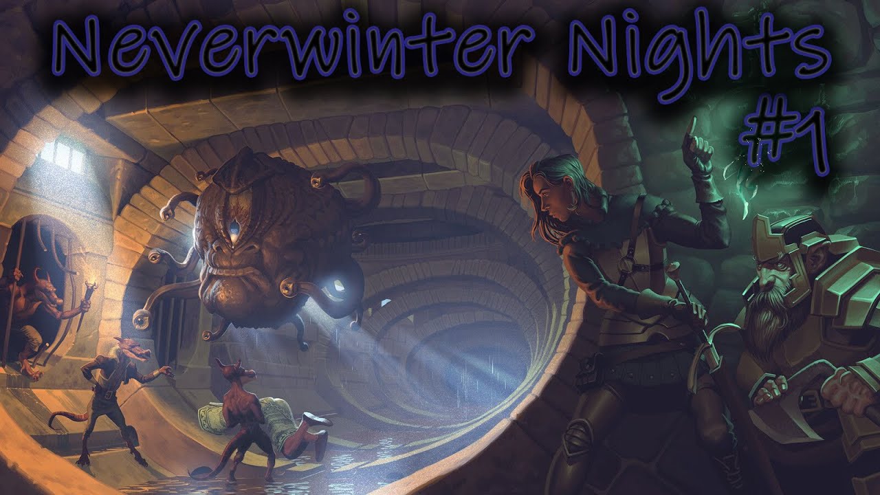 NWN. Одиночное прохождение. Рандом героя - Разыгровка. #1. Начало