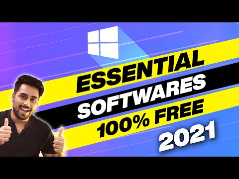 BEST Software For WINDOWS 10 2021 - MOST Essential Software For WINDOWS 10 2021 | 100% FREE 🔥🔥🔥