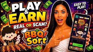 BBQ Sort Review — Real or Scam? Play & Earn Test screenshot 5