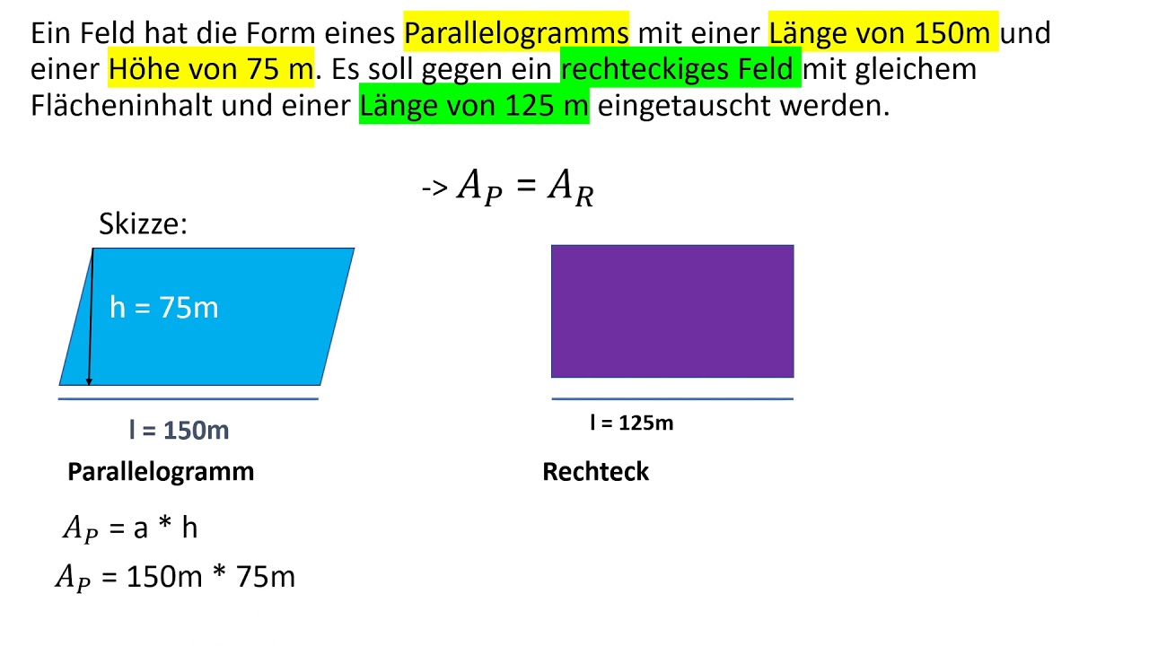 Ist Jedes Rechteck Ein Parallelogramm www.youtube.com