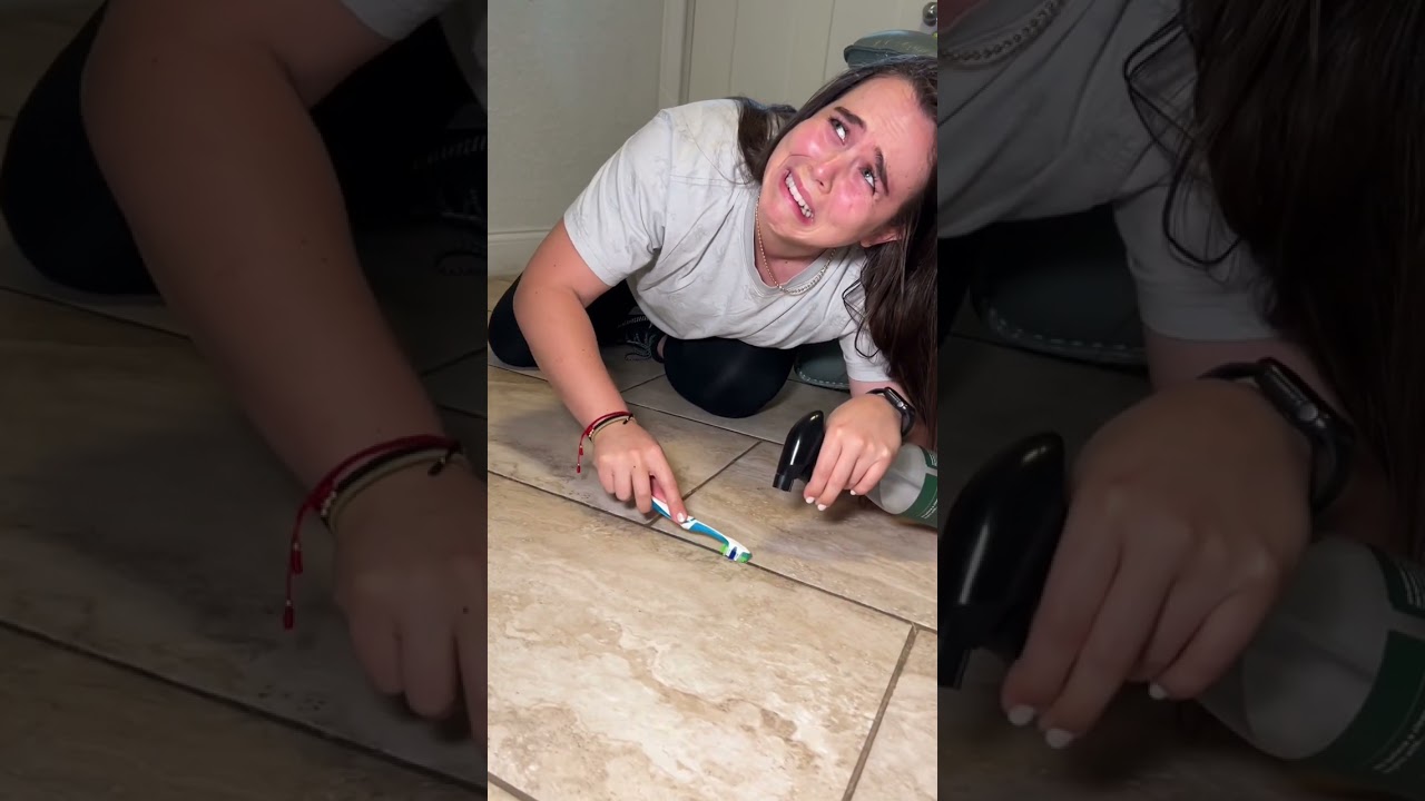 Mi mamá cuando van visitas a la casa