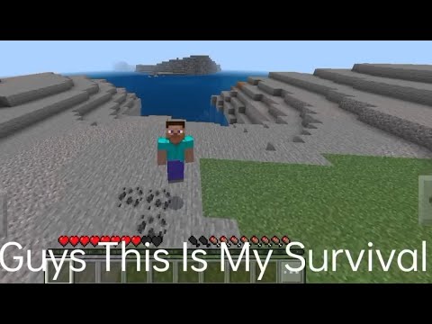 Minecraft SURVIVAL SOLO | finding village and make house S1-#1 - YouTube