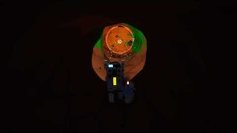 Digging straight up out of caves for oxygen - Astroneer