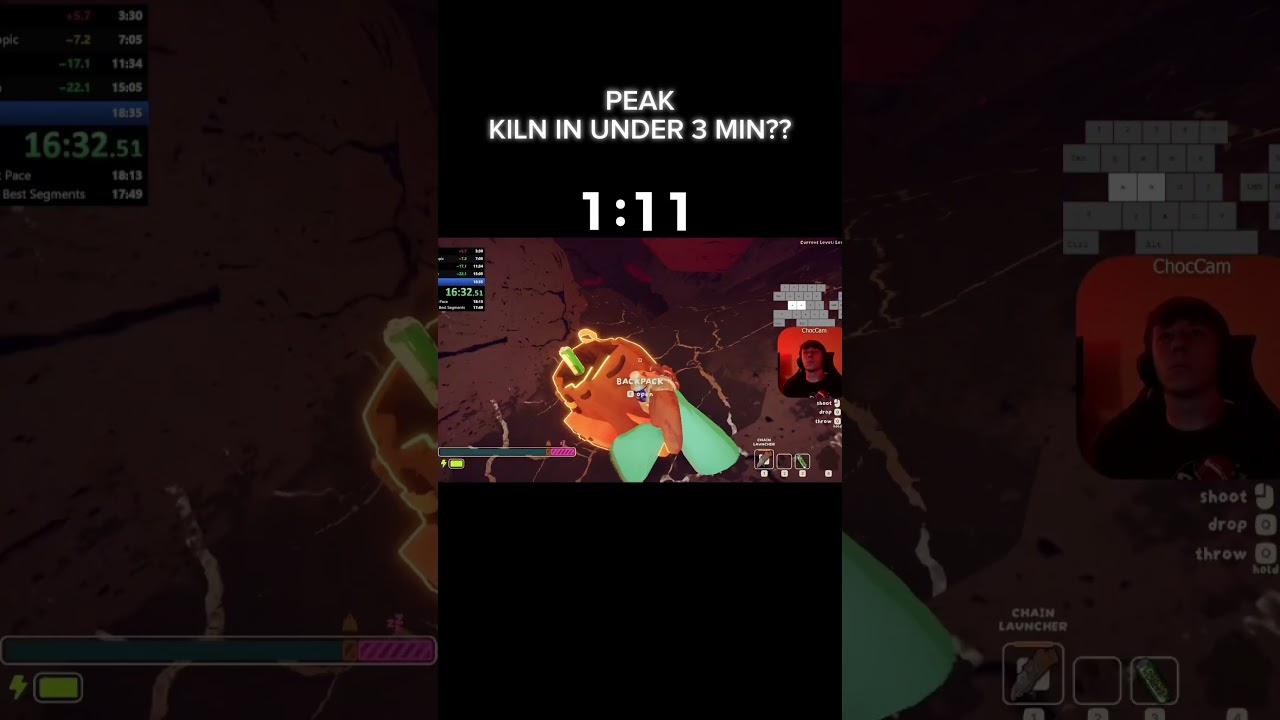 PEAK Speedrun in under 3 min?? (Kiln Speedrun)