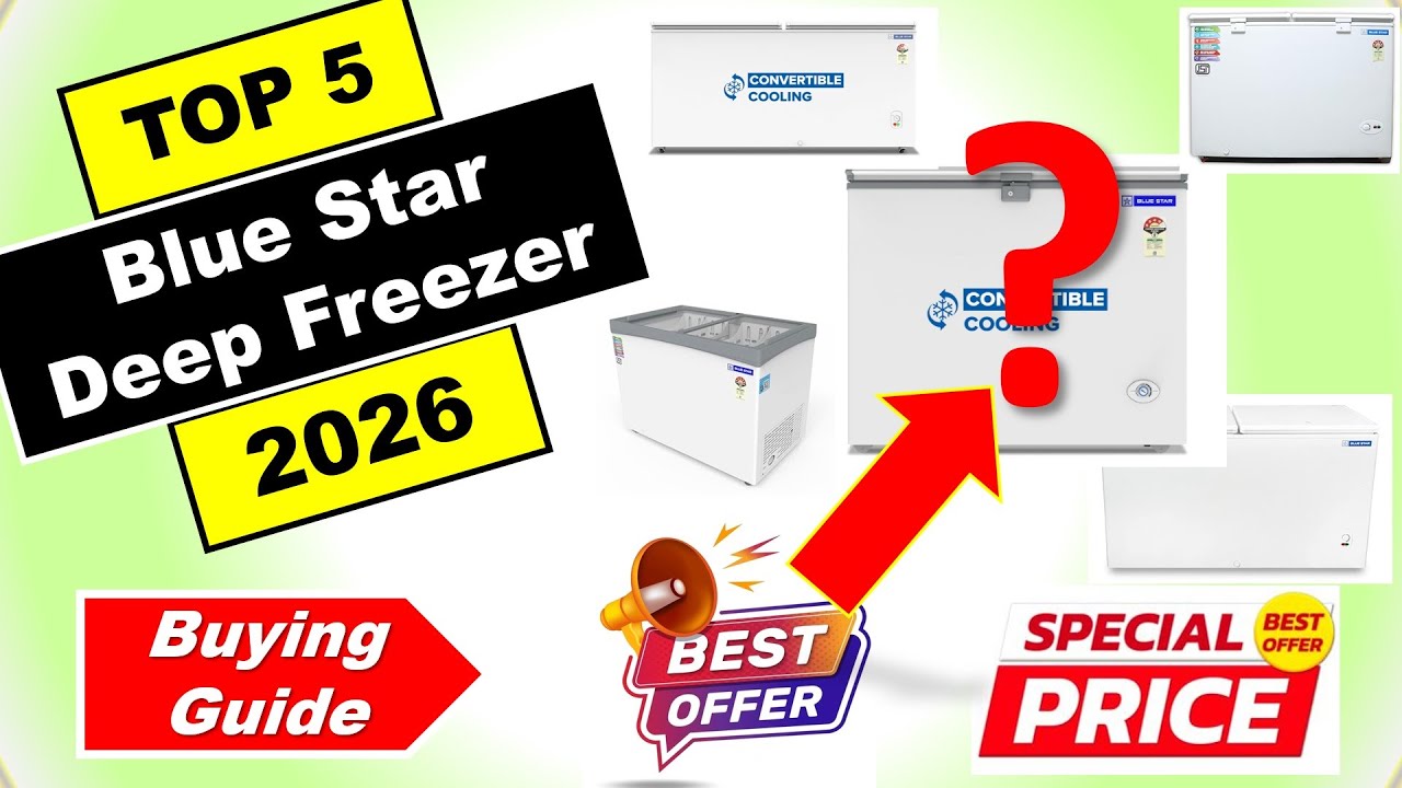 Best Blue Star Deep Freezer in India 2026 ⚡ Price List ⚡ ब्लू स्टार डीप फ्रीजर ⚡