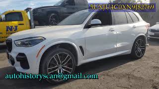 5UXJU4C0XN9J82769 Bmw X5 2022