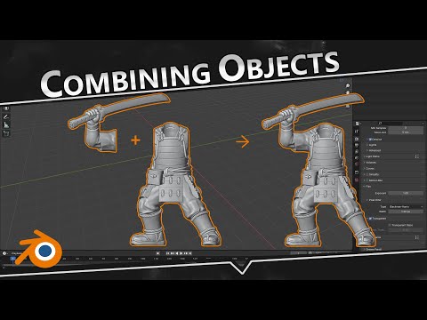 Combining STLs in Blender for 3D Printing