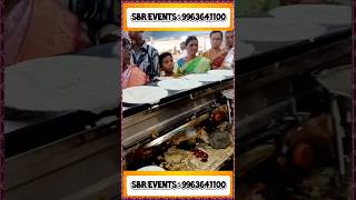 SBR EVENTS &amp; CATERING SERVICES #youtubeshortsviral #trendingshortsreel