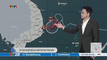 Dự báo thời tiết 12h30 - 03/12/2025 | Áp thấp nhiệt đới suy yếu dần | VTVWDB