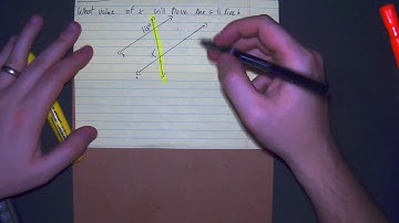 Corresponding Angle Converse Simple Example