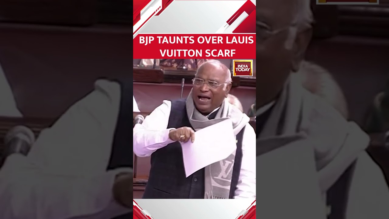 Congress chief Mallikarjun Kharge slammed for wearing Louis