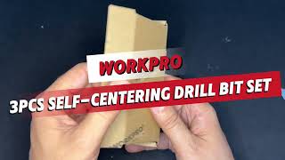 Self-Centering Drill Bit Set – HSS4341 Steel Vix Bits for Hinges, Handles & Hardware