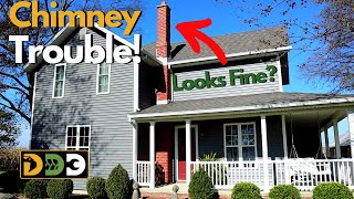 Fixing A Chimney That Doesn't Look Broken! - DIY Brick Sealer and New Chimney Cap