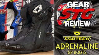 Cortech Adrenaline GP Boots Review | Sportbike Track Gear