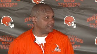 Hue Jackson: All in all, a good first day